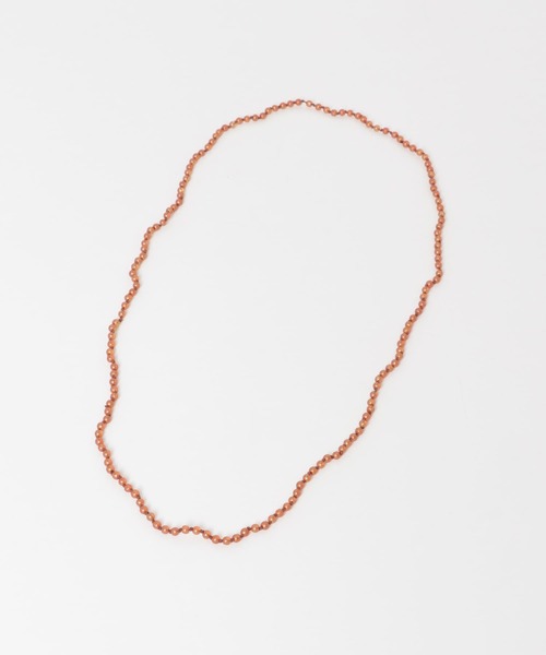 URBAN RESEARCH DOORS(アーバンリサーチドアーズ)の「Bobby creation 一連ビーズネックレス(ネックレス・レディース・ブルー/オレンジ/ベージュ・FREE)」の3枚目の写真