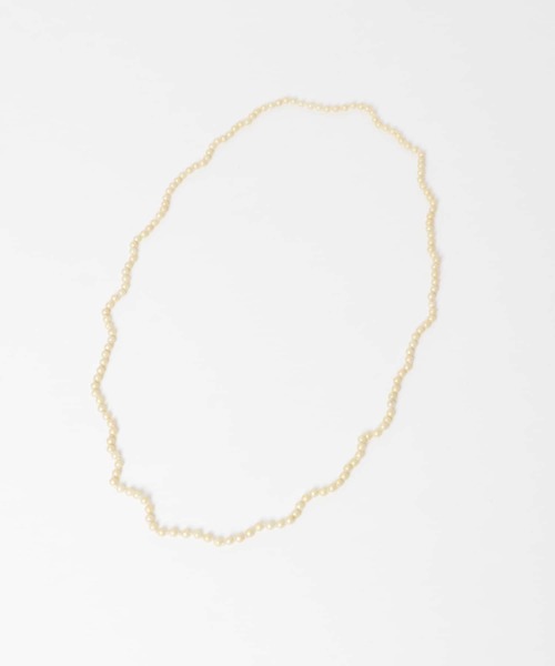 URBAN RESEARCH DOORS(アーバンリサーチドアーズ)の「Bobby creation 一連ビーズネックレス(ネックレス・レディース・ブルー/オレンジ/ベージュ・FREE)」の4枚目の写真