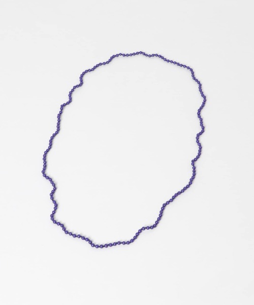 URBAN RESEARCH DOORS(アーバンリサーチドアーズ)の「Bobby creation 一連ビーズネックレス(ネックレス・レディース・ブルー/オレンジ/ベージュ・FREE)」の5枚目の写真