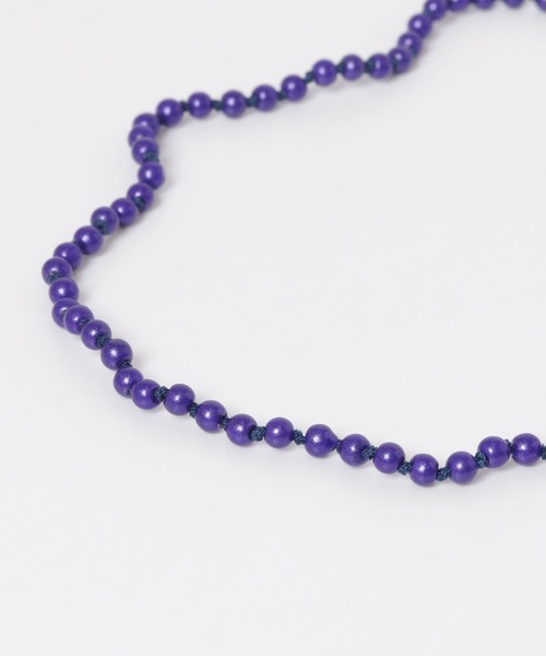 URBAN RESEARCH DOORS(アーバンリサーチドアーズ)の「Bobby creation 一連ビーズネックレス(ネックレス・レディース・ブルー/オレンジ/ベージュ・FREE)」の10枚目の写真