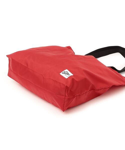 Drifter（ドリフター）の「Drifter:エコトートバッグ（エコバッグ/サブバッグ・レディース・ベージュ/ホワイト/レッド/ネイビー・ONE SIZE）」の8枚目の写真