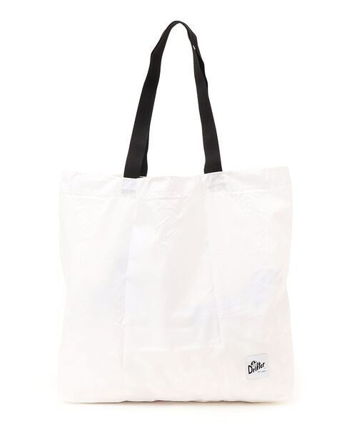 Drifter（ドリフター）の「Drifter:エコトートバッグ（エコバッグ/サブバッグ・レディース・ベージュ/ホワイト/レッド/ネイビー・ONE SIZE）」の16枚目の写真