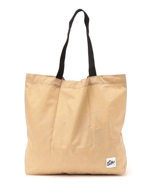 Drifter（ドリフター）の「Drifter:エコトートバッグ（エコバッグ/サブバッグ・レディース・ベージュ/ホワイト/レッド/ネイビー・ONE SIZE）」の17枚目の写真
