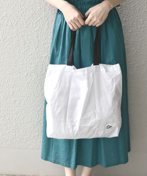 Drifter（ドリフター）の「Drifter:エコトートバッグ（エコバッグ/サブバッグ・レディース・ベージュ/ホワイト/レッド/ネイビー・ONE SIZE）」の20枚目の写真