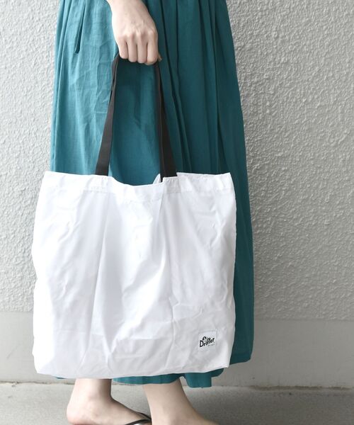 Drifter（ドリフター）の「Drifter:エコトートバッグ（エコバッグ/サブバッグ・レディース・ベージュ/ホワイト/レッド/ネイビー・ONE SIZE）」の21枚目の写真