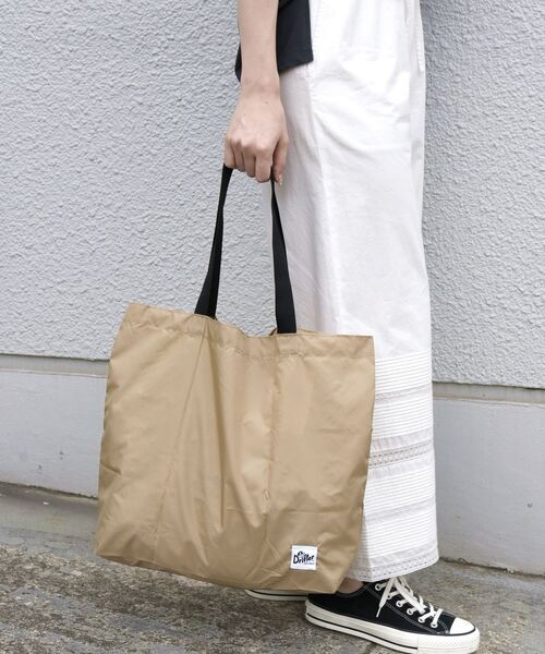 Drifter（ドリフター）の「Drifter:エコトートバッグ（エコバッグ/サブバッグ・レディース・ベージュ/ホワイト/レッド/ネイビー・ONE SIZE）」の22枚目の写真