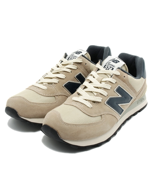 THE STATION STORE(ザ ステーション ストア)の「<New Balance>ML574 color Update(スニーカー・メンズ・グレー/ベージュ・27cm/27.5cm/28cm/26cm/26.5cm)」の2枚目の写真