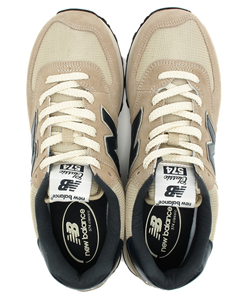 THE STATION STORE(ザ ステーション ストア)の「<New Balance>ML574 color Update(スニーカー・メンズ・グレー/ベージュ・27cm/27.5cm/28cm/26cm/26.5cm)」の4枚目の写真