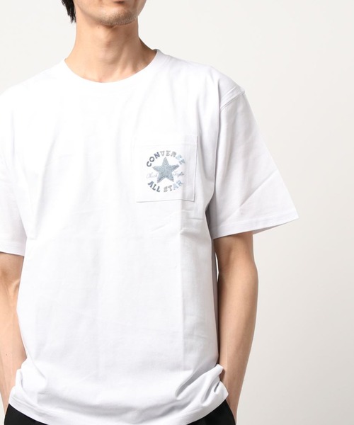 CONVERSE(コンバース)の「【CONVERSE】プリントTシャツ(Tシャツ/カットソー・メンズ・ホワイト/その他5/ベージュ/その他7/その他9/その他3/グリーン/その他2/ブルー/ブラック/ピンク/その他1・L/M/XL/S)」の8枚目の写真