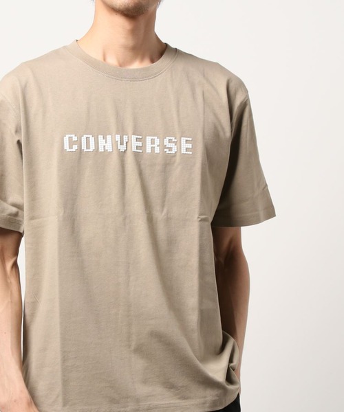 CONVERSE(コンバース)の「【CONVERSE】プリントTシャツ(Tシャツ/カットソー・メンズ・ホワイト/その他5/ベージュ/その他7/その他9/その他3/グリーン/その他2/ブルー/ブラック/ピンク/その他1・L/M/XL/S)」の4枚目の写真