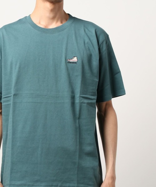 CONVERSE(コンバース)の「【CONVERSE】プリントTシャツ(Tシャツ/カットソー・メンズ・ホワイト/その他5/ベージュ/その他7/その他9/その他3/グリーン/その他2/ブルー/ブラック/ピンク/その他1・L/M/XL/S)」の1枚目の写真