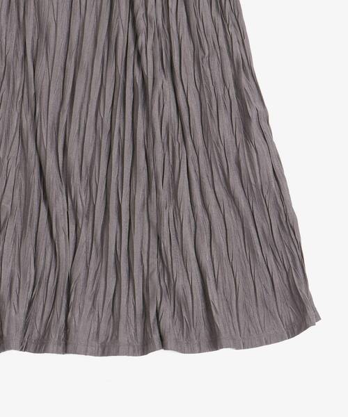 le.coeur blanc（ルクールブラン）の「テンジクプリーツワンピース（ワンピース・レディース・ブラック/モカ・38）」の22枚目の写真