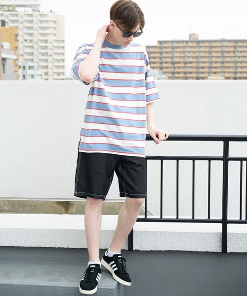 8(eight)(エイト)の「10ozデニムペインターショーツ(デニムパンツ・メンズ・ブラック/サックスブルー/インディゴブルー/その他/その他1/キナリ・MEDIUM/LARGE/X-LARGE)」の22枚目の写真