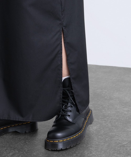 kutir（クティール）の「半袖シャツワンピ―ス（シャツワンピース・レディース・ホワイト/ブラック/サックスブルー・FREE）」の21枚目の写真