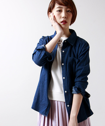 WEGO | WEGO/デニムBIGシャツ(シャツ/ブラウス)