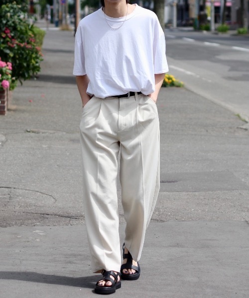 INTER FACTORY（インターファクトリー）の「WEARISTA れぽすけ - オーバーラップレザーサンダル　made in INTER FACTORY（サンダル・メンズ・ブラック・SMALL/MEDIUM/LARGE）」の11枚目の写真