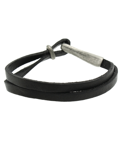 チャイハネ(チャイハネ)の「【チャイハネ】レザーラインブレスレット(ブレスレット・メンズ・ブラック×ブラック/ブラウン/エンジ/キャメル・FREE)」の11枚目の写真