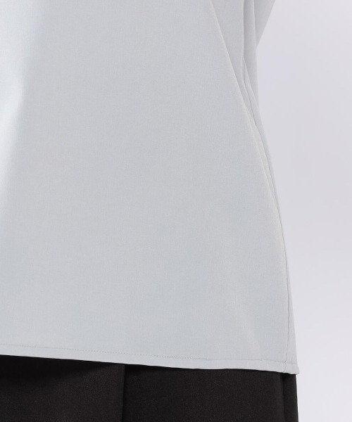 MISCH MASCH（ミッシュマッシュ）の「袖消しプリーツブラウス（シャツ/ブラウス・レディース・ブラック/ホワイト/ライトブルー/ピンク・MEDIUM）」の11枚目の写真