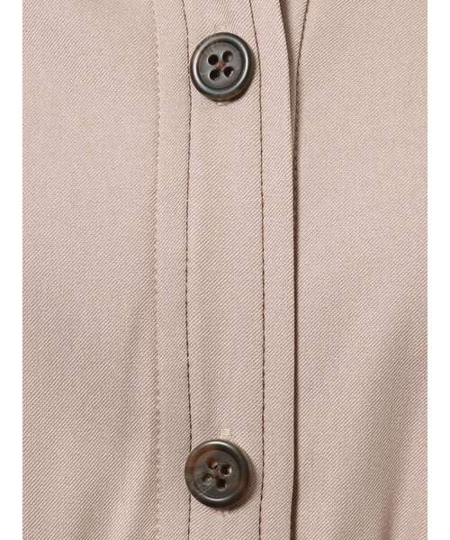 dazzlin（ダズリン）の「ステッチアートシャツワンピース（ワンピース・レディース・ブラック/ベージュ/インディゴブルー/モカ/その他1・FREE）」の18枚目の写真