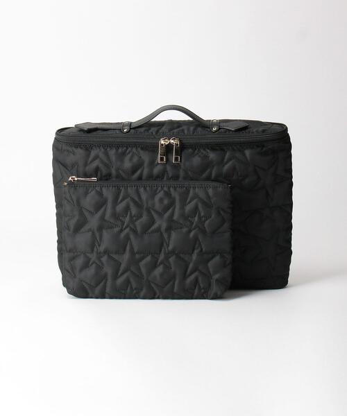 THE STATION STORE(ザ ステーション ストア)の「<cache cache(カシュカシュ)>スターキルティング PCケース(PC・タブレットケース・レディース・ブラック/ライトグレー・FREE)」の2枚目の写真