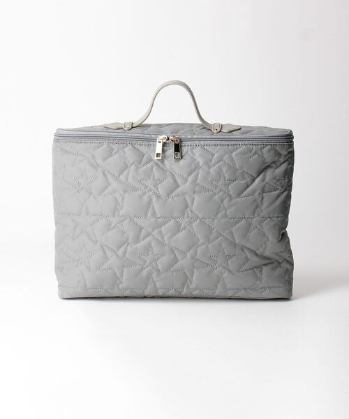 THE STATION STORE(ザ ステーション ストア)の「<cache cache(カシュカシュ)>スターキルティング PCケース(PC・タブレットケース・レディース・ブラック/ライトグレー・FREE)」の3枚目の写真