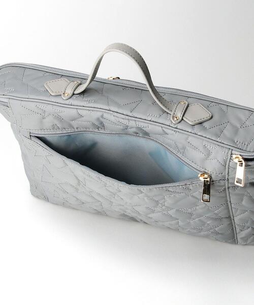 THE STATION STORE(ザ ステーション ストア)の「<cache cache(カシュカシュ)>スターキルティング PCケース(PC・タブレットケース・レディース・ブラック/ライトグレー・FREE)」の8枚目の写真