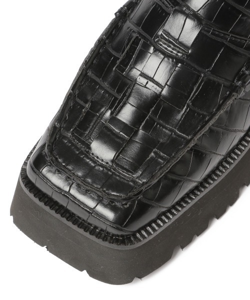 JEANASIS（ジーナシス）の「アツゾコビガーローファー/958934（ローファー・レディース・ブラック/ブラウン・MEDIUM/LARGE）」の7枚目の写真