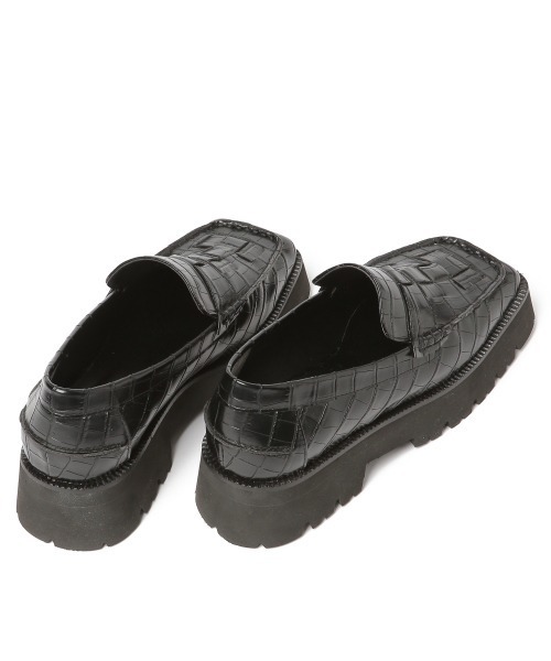 JEANASIS（ジーナシス）の「アツゾコビガーローファー/958934（ローファー・レディース・ブラック/ブラウン・MEDIUM/LARGE）」の9枚目の写真