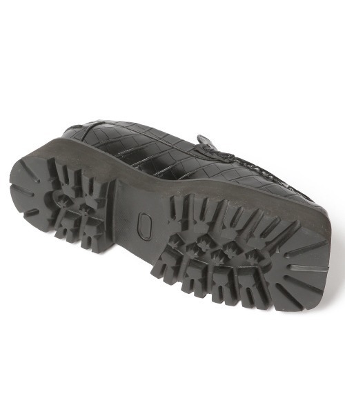 JEANASIS（ジーナシス）の「アツゾコビガーローファー/958934（ローファー・レディース・ブラック/ブラウン・MEDIUM/LARGE）」の6枚目の写真