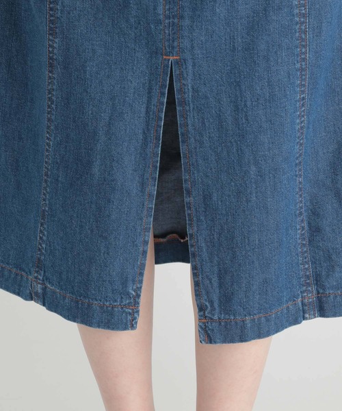 Andemiu（アンデミュウ）の「デニムワンピース215198（ワンピース・レディース・インディゴブルー/ブルー・FREE）」の18枚目の写真