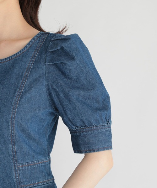 Andemiu（アンデミュウ）の「デニムワンピース215198（ワンピース・レディース・インディゴブルー/ブルー・FREE）」の20枚目の写真