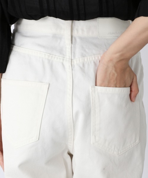 JEANASIS（ジーナシス）の「スリットクラッシュテーパードデニムパンツ/952232（デニムパンツ・レディース・ホワイト/ブラック・SMALL/MEDIUM）」の12枚目の写真