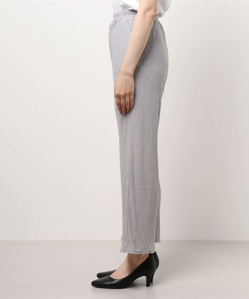 prose verse(プロズヴェール)の「スラブランダムプリーツパンツ(その他パンツ・レディース・アイボリー/ブラック/グレー/ブルー・フリ-)」の5枚目の写真