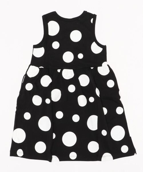 DILASH（ディラッシュ）の「ランダムドット柄ワンピース（ワンピース・キッズ・ブラック/ミント・130/140/100/110/120/90/80）」の8枚目の写真
