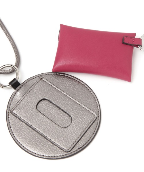 LEPSIM（レプシィム）の「【驚くほど、かるーーーい】２Ｐポーチミニショルダー　956458（ショルダーバッグ・レディース・ブラック/アイボリー/モカ/パイソン/ブラウン・ONE SIZE）」の8枚目の写真