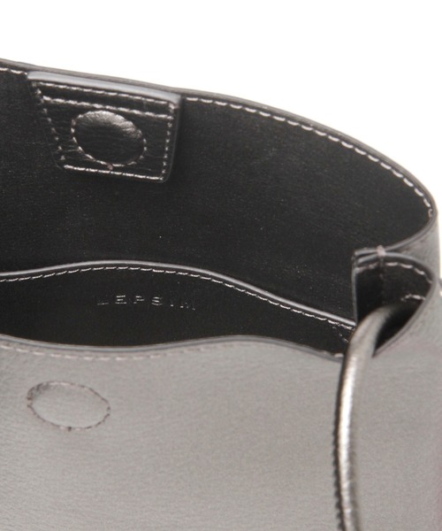 LEPSIM（レプシィム）の「【驚くほど、かるーーーい】２Ｐポーチミニショルダー　956458（ショルダーバッグ・レディース・ブラック/アイボリー/モカ/パイソン/ブラウン・ONE SIZE）」の6枚目の写真