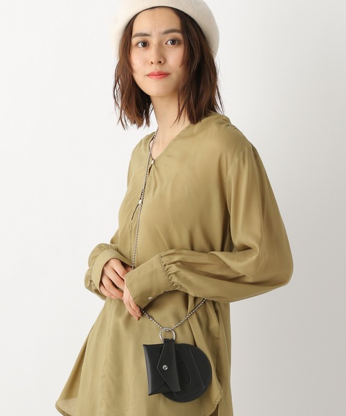 LEPSIM（レプシィム）の「【驚くほど、かるーーーい】２Ｐポーチミニショルダー　956458（ショルダーバッグ・レディース・ブラック/アイボリー/モカ/パイソン/ブラウン・ONE SIZE）」の18枚目の写真