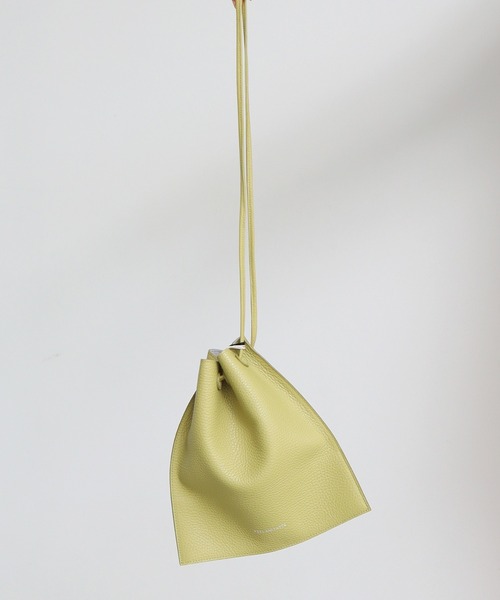 note et silence （ノートエシロンス）の「■FEEL AND TASTE flat bag mini（ハンドバッグ・レディース・カーキオリーブ/ピンク・FREE）」の2枚目の写真