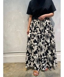 BEARDSLEY | プリントギャザースカート(スカート)