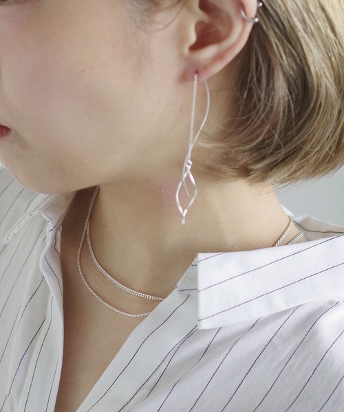 Taaii（ターイ）の「Taaii : SILVER 925 ROPE CHAIN NECKLACE / シルバー925 ロープチェーンネックレス（ネックレス・レディース・シルバー・FREE）」の5枚目の写真