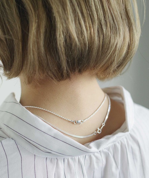 Taaii（ターイ）の「Taaii : SILVER 925 ROPE CHAIN NECKLACE / シルバー925 ロープチェーンネックレス（ネックレス・レディース・シルバー・FREE）」の6枚目の写真