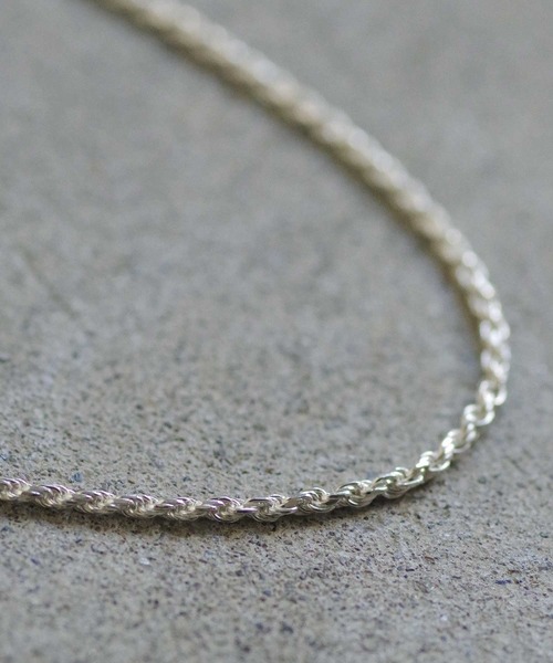 Taaii（ターイ）の「Taaii : SILVER 925 ROPE CHAIN NECKLACE / シルバー925 ロープチェーンネックレス（ネックレス・レディース・シルバー・FREE）」の8枚目の写真