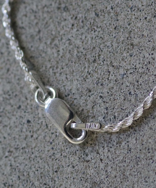 Taaii（ターイ）の「Taaii : SILVER 925 ROPE CHAIN NECKLACE / シルバー925 ロープチェーンネックレス（ネックレス・レディース・シルバー・FREE）」の9枚目の写真