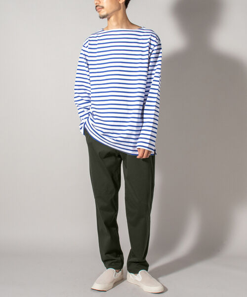 GLOSTER（グロスター）の「【WONDER SHAPE/ワンダーシェイプ】ツイルイージーパンツ（その他パンツ・メンズ・ベージュ/ネイビー/グレー/オリーブ・SMALL/MEDIUM/LARGE）」の6枚目の写真