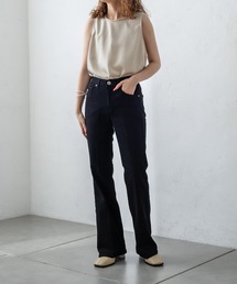 mystic | SOMETHING LISA FLARE PANTS(デニムパンツ)