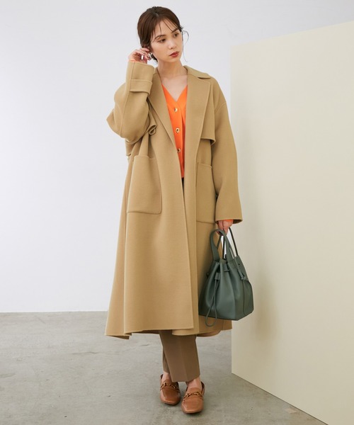 ROPE'（ロペ）の「【シリーズ】リバーメルトントレンチコート