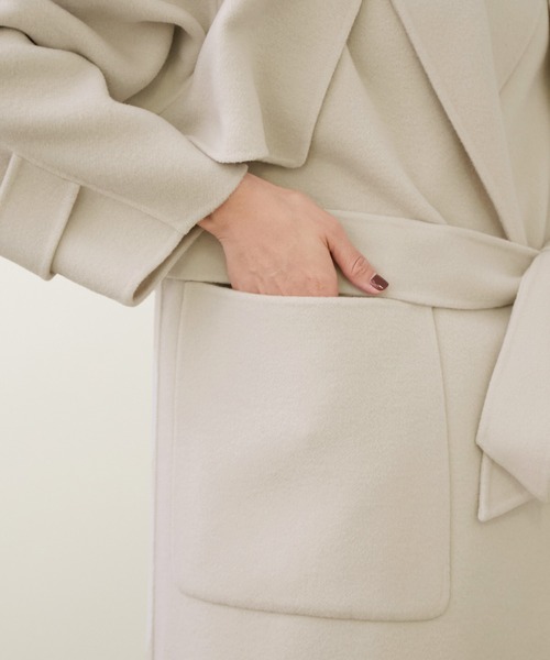 ROPE'（ロペ）の「【シリーズ】リバーメルトントレンチコート