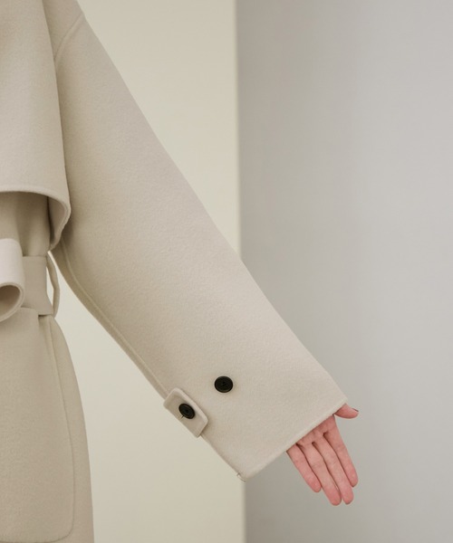 ROPE'（ロペ）の「【シリーズ】リバーメルトントレンチコート