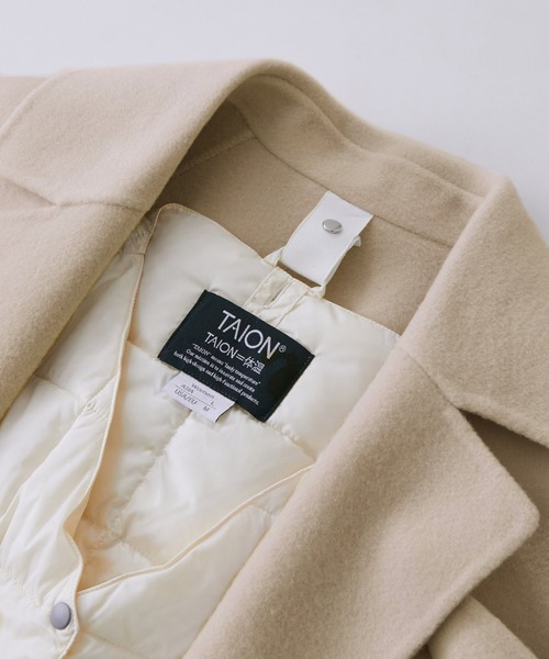 ROPE リバーメルトントレンチコート ベージュ ROPÉ(ロペ) / 【シリーズ】リバーメルトントレンチコート (ジャケット