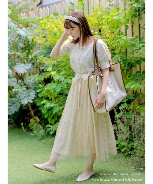 Disney（ディズニー）の「pooh/総柄チュールスカート（スカート）」 - WEAR 